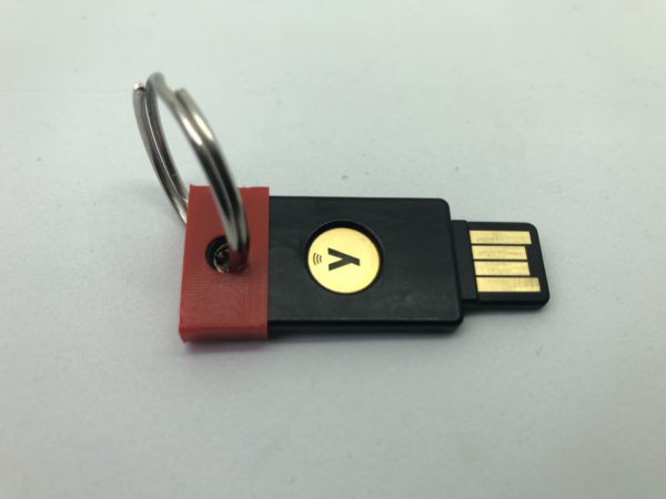 Yubikey cap